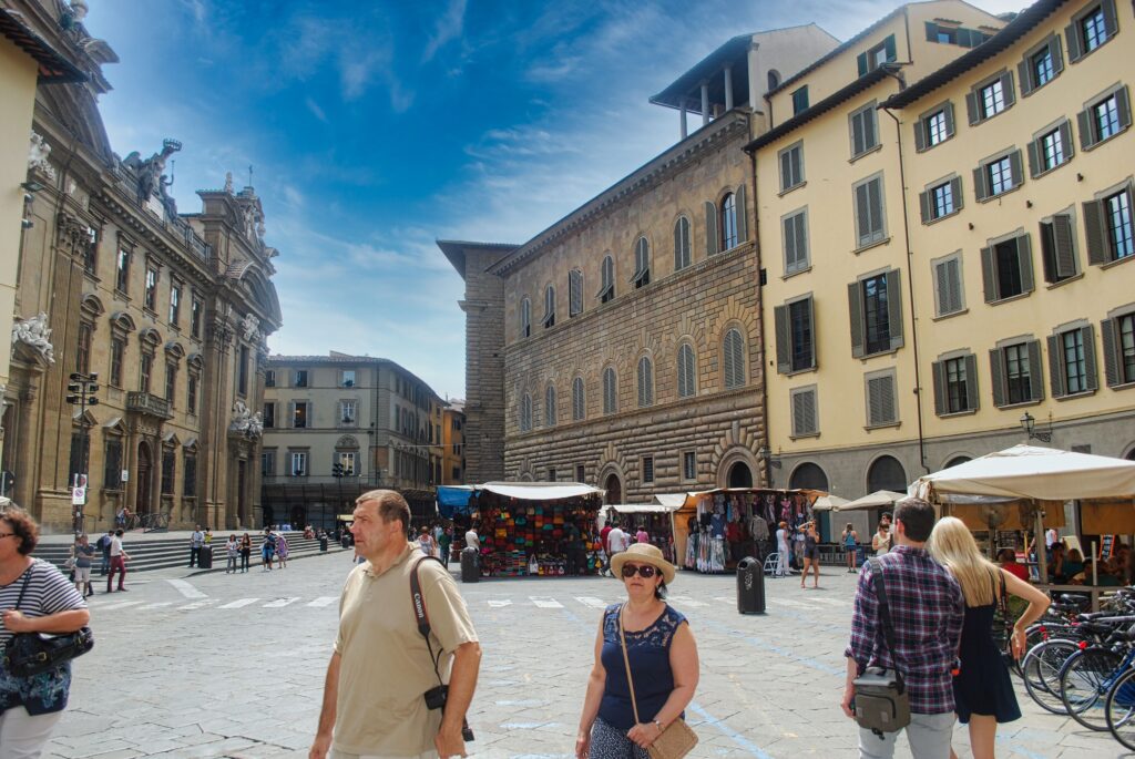 Palazzo Gondi niedaleko katedry Duomo na Starym Mieście we Florencji