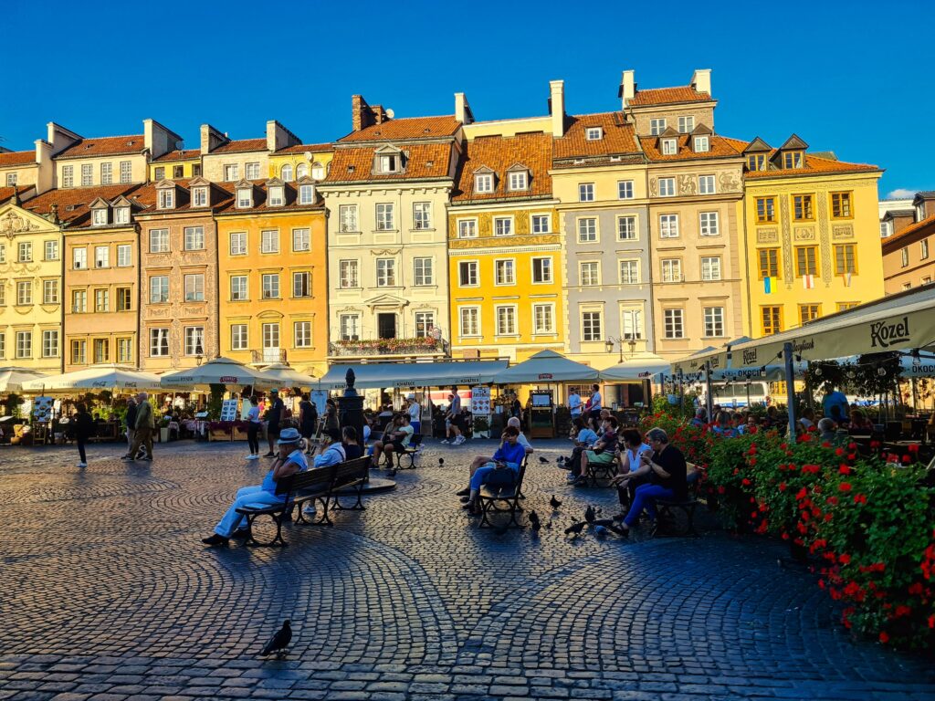 Rynek na Starym Mieście w Warszawie