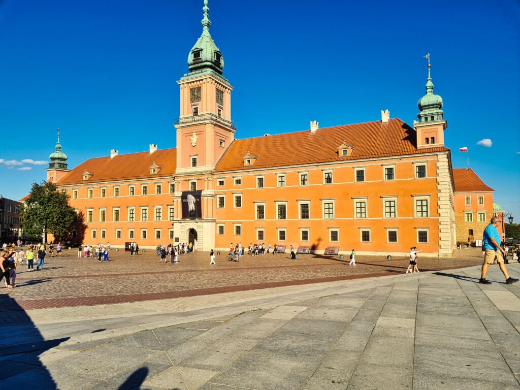 Zamek Królewski w Warszawie podczas wycieczki do stolicy