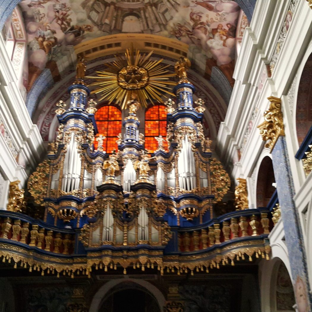 the famous church organ in the Swieta Lipka settlement